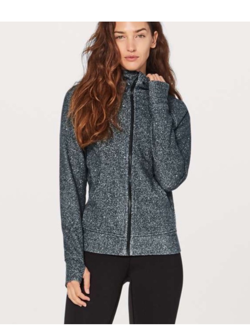 Lululemon Scuba Hoodie Luminesce Splatter Black 4